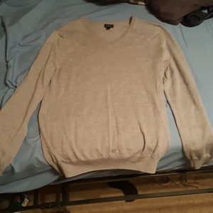 J. Crew Grey Merino Wool Sweater